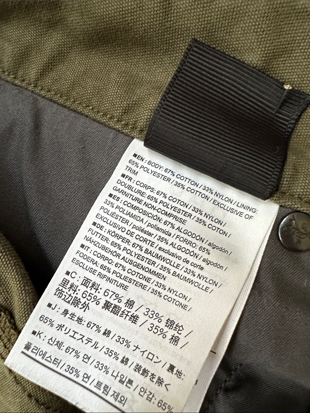 EUC Arc'teryx Cronin Cotton Pant Size Heavy Duty Climbing Utility Green 34” x32” - Picture 15 of 16